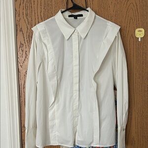 White Button-Up Shirt